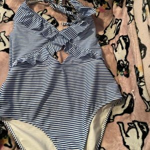 Once piece from aerie VERY flattering